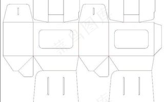 包装展开图图片