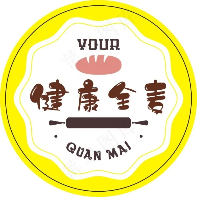 全麦cdr矢量模版下载