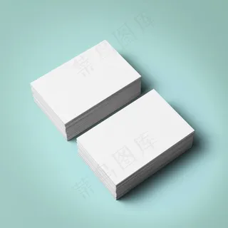 简约风格名片设计样机