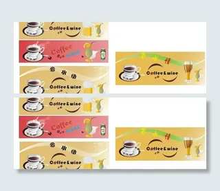 咖啡馆 茶餐厅 门贴图片