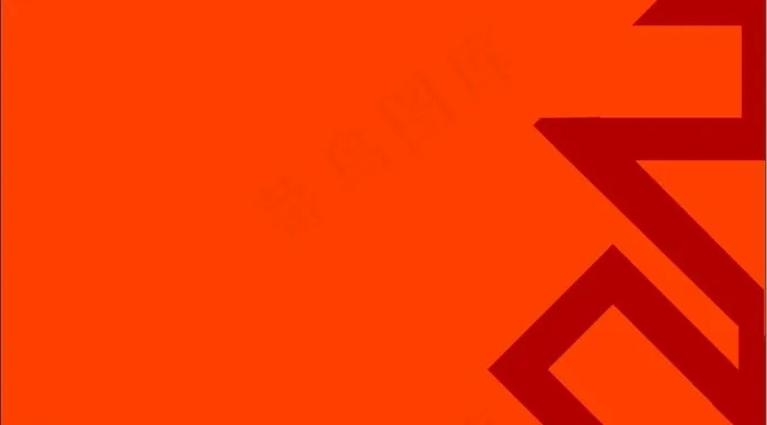 橙色背景图片ai矢量模版下载