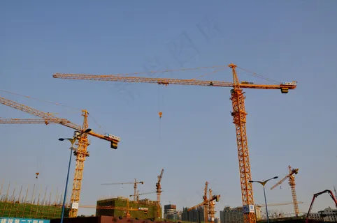 塔吊 建筑工地图片 塔吊 建筑工地图片