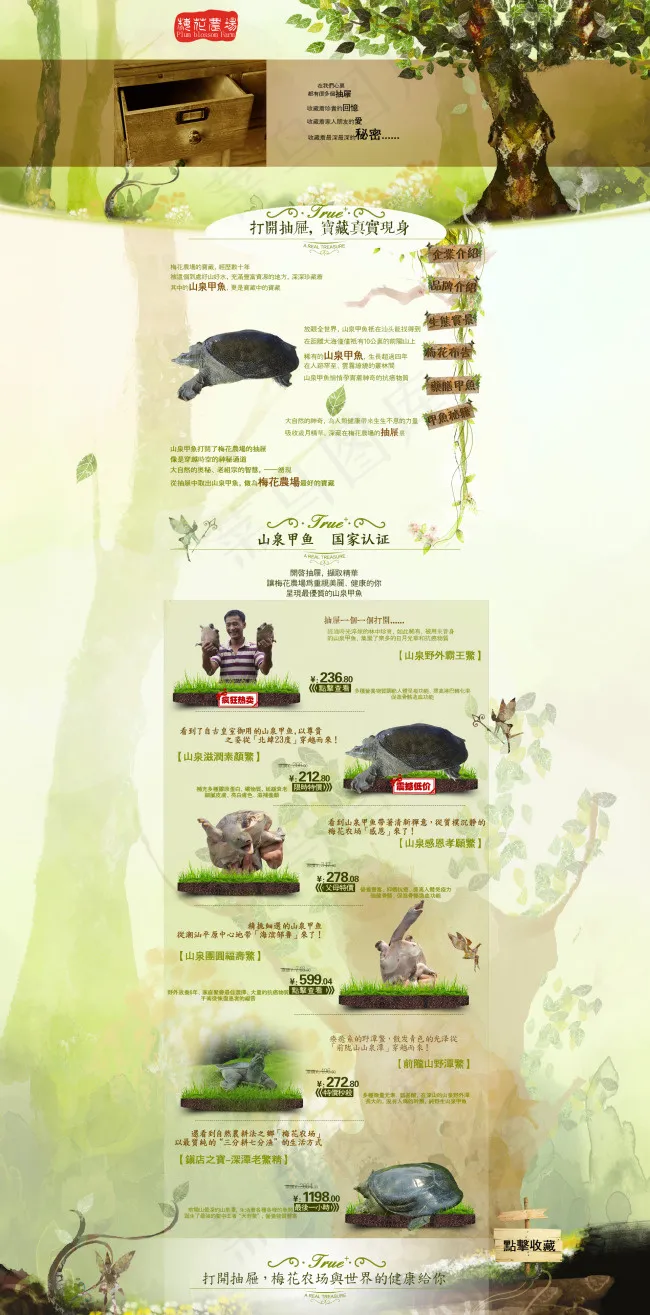 绿色淘宝首页(1920X3887(DPI:72))psd模版下载