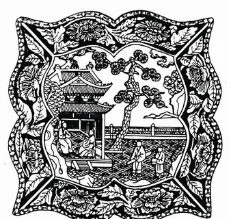 元明时代 矢量版画 古典图案 矢量中华五千年 AI源文件_0403