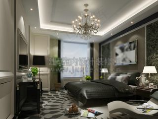 中式卧室素材下载