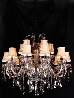 欧式水晶灯 全铜灯图片