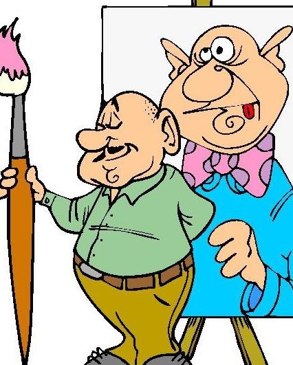 绘画艺术矢量图