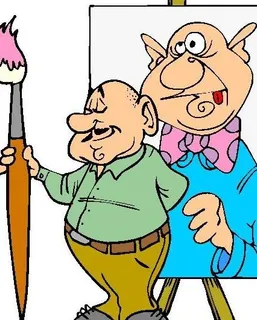 绘画艺术矢量图