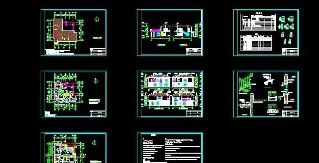 带露台简欧式坡屋顶住宅设计图13x...
