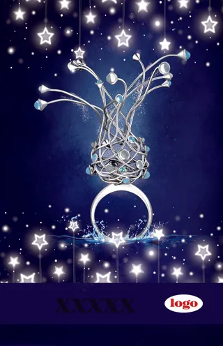 珠宝海报设计珠宝广告