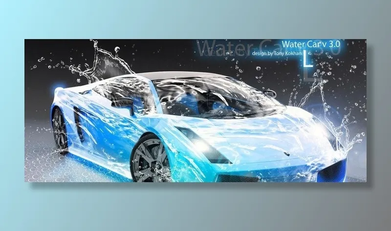 精美创意水车图片