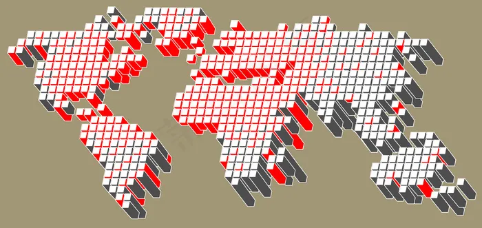 免费的技术在矢量地图ai矢量模版下载