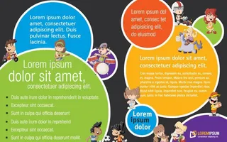 卡通休闲人物图片