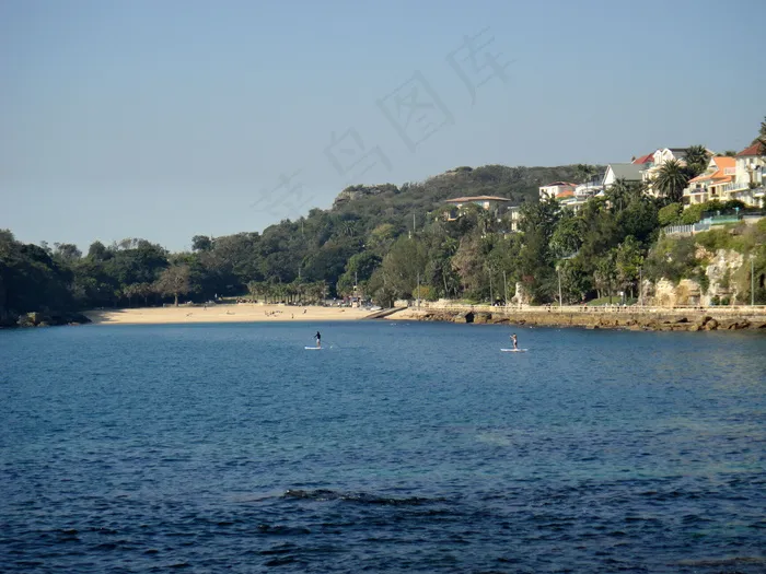 海湾风景图片