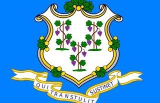 康涅狄格州的旗帜的剪辑艺术