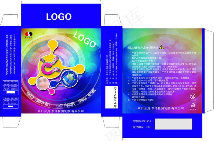 避孕套包装设计图片psd模版下载