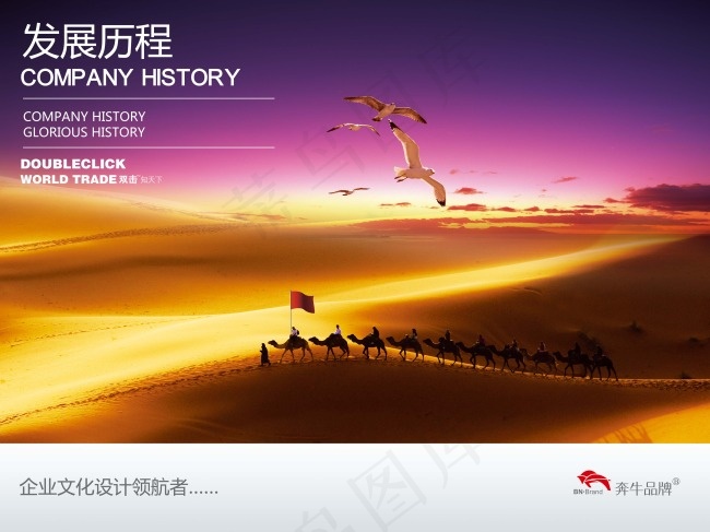 企业文化展板设计发展历程