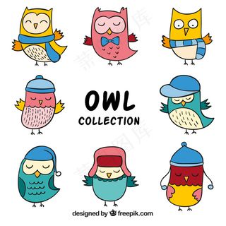 矢量猫头鹰
