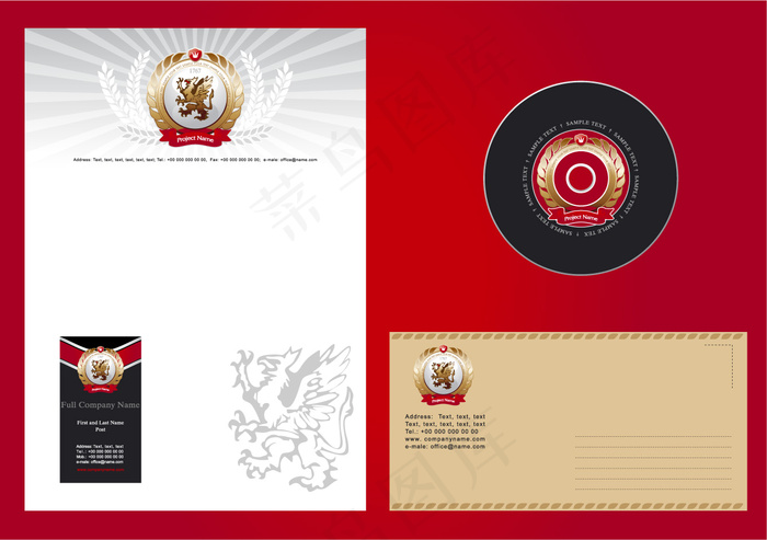 Corporate Identity Templateeps,ai矢量模版下载