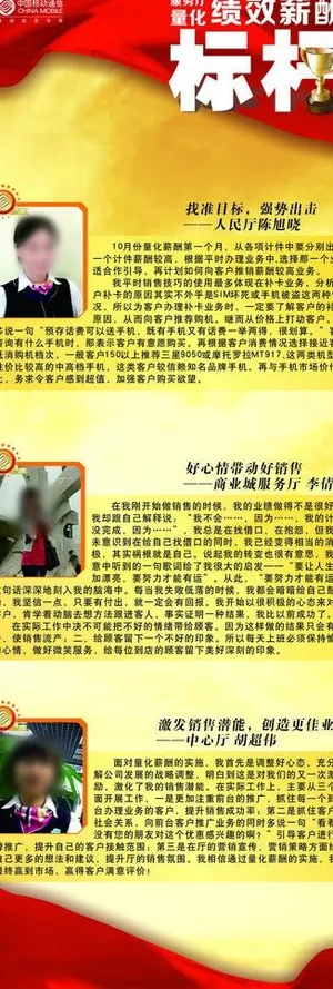 服务厅量化绩效薪酬标图片