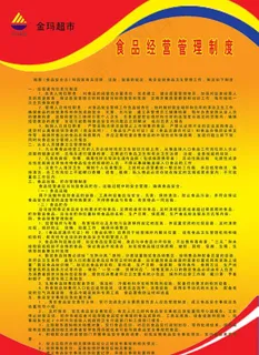 食品安全管理制度图片