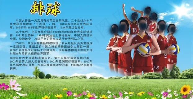 排球图片