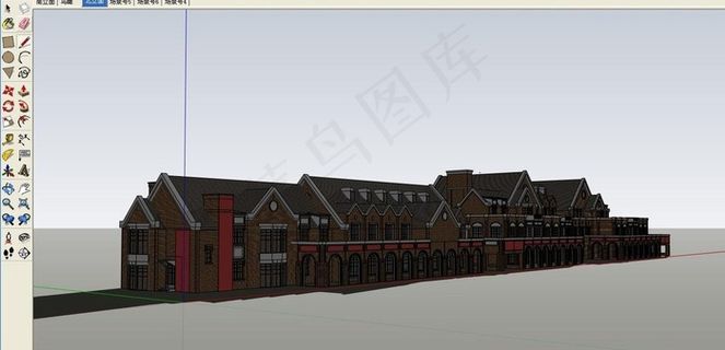 草图大师欧式模型图片