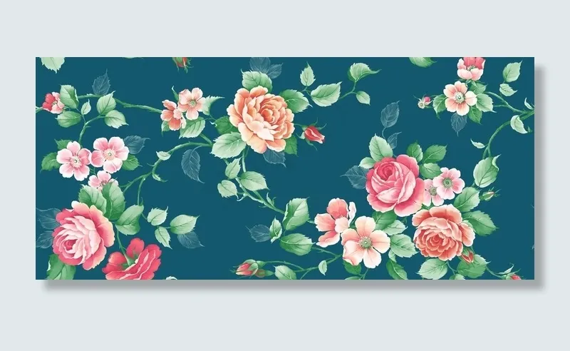 百花图图片(6886X3461(DPI:254))psd模版下载