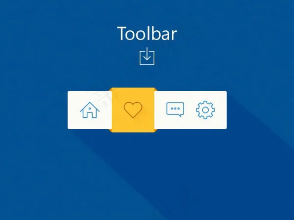 工具栏PSD源文件PSD素材