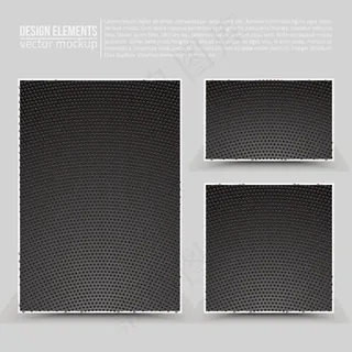 炫彩几何背景卡片