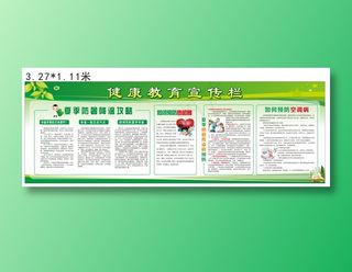 健康教育宣传栏