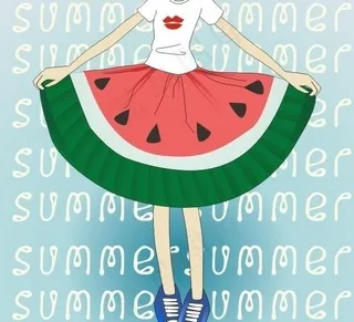 西瓜裙 头像图片