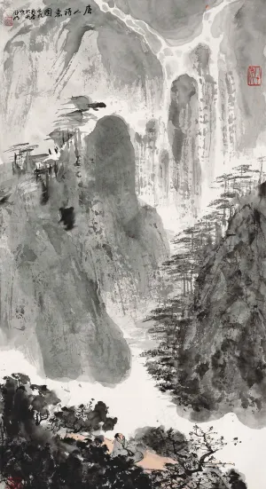 唐人诗意图图片