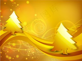 金色2013圣诞节背景矢量素材