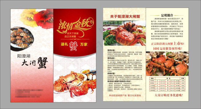 大闸蟹DM单