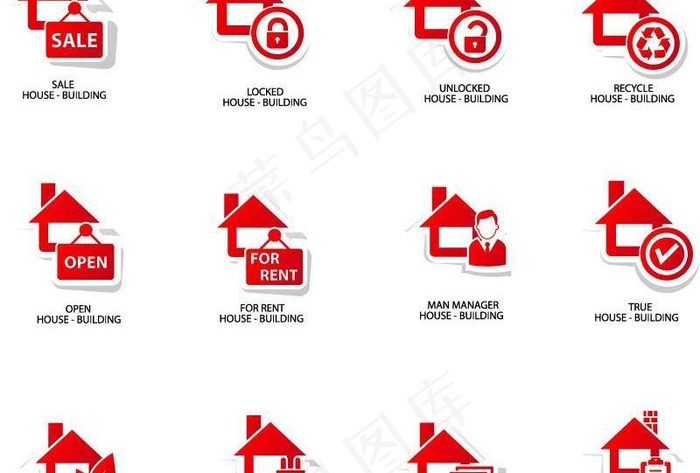 房地产图标图片