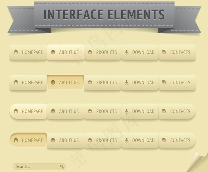 网站设计素材图片