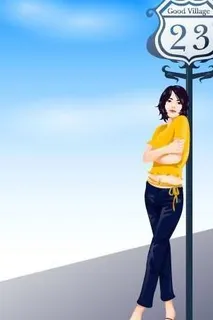 韩国夏天假日旅游矢量图28