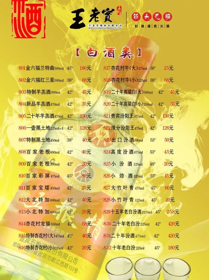 王老实 筋头巴脑(2835X4016(DPI:300))psd模版下载