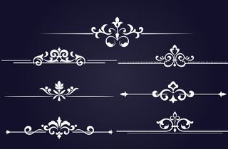 欧式花纹边框图片