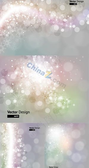 柔美梦幻光斑背景矢量图下载 柔美梦幻光斑背景矢量图下载