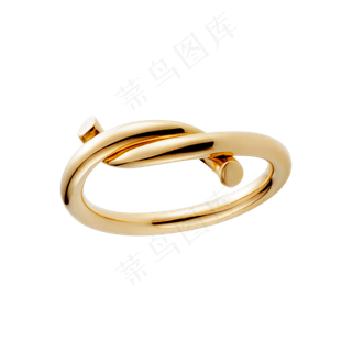 高档黄金戒指钻石戒指PNG素材