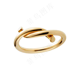 高档黄金戒指钻石戒指PNG素材