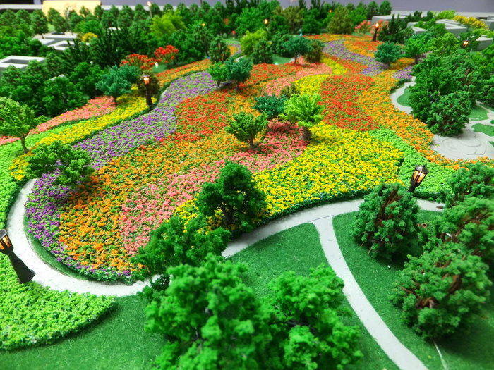 地产楼盘模型图片