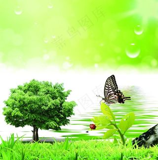 春天海报 春天风景图片