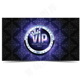 紫色VIP设计