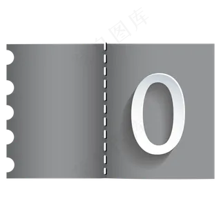 PPT目录元素png素材