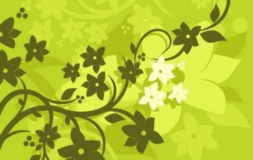 精美时尚植物花纹背景矢量素材019