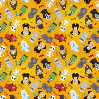 卡通西方鬼怪矢量素材