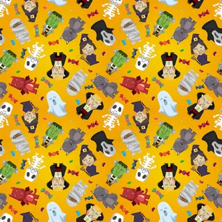 卡通西方鬼怪矢量素材